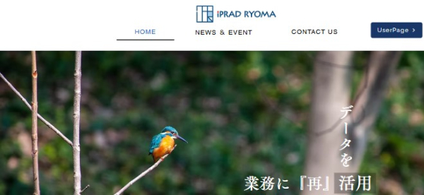 アイアールディーの公式HP画像